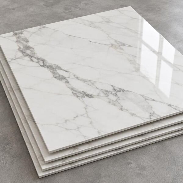 Porcelanato marmorizado (m²)